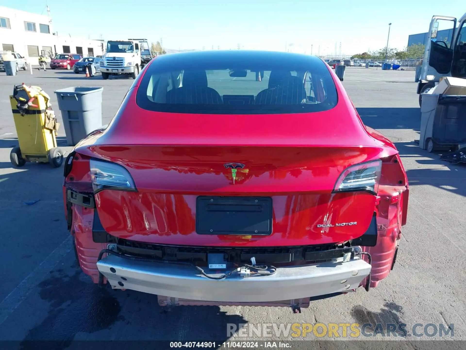 17 Photograph of a damaged car 5YJ3E1EBXLF651026 TESLA MODEL 3 2020