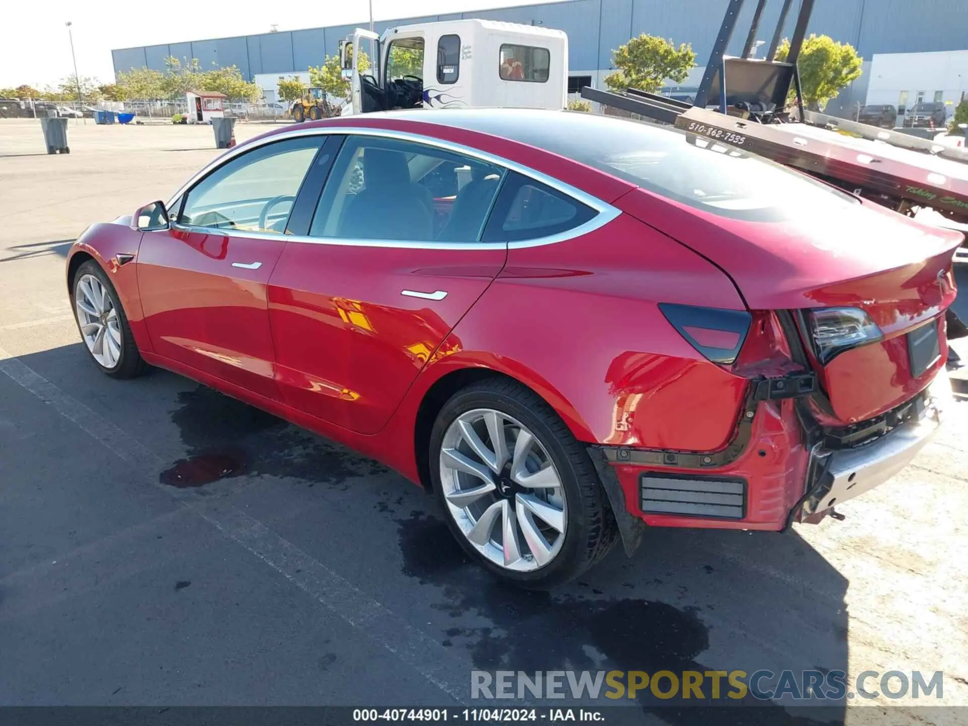 3 Photograph of a damaged car 5YJ3E1EBXLF651026 TESLA MODEL 3 2020