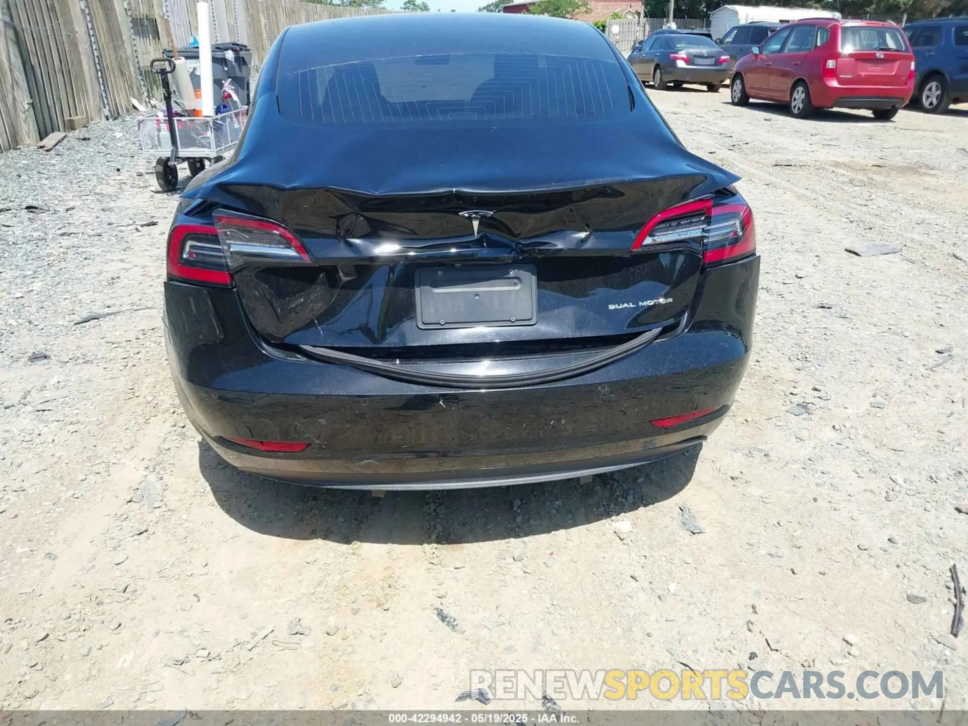 6 Photograph of a damaged car 5YJ3E1EBXLF667792 TESLA MODEL 3 2020