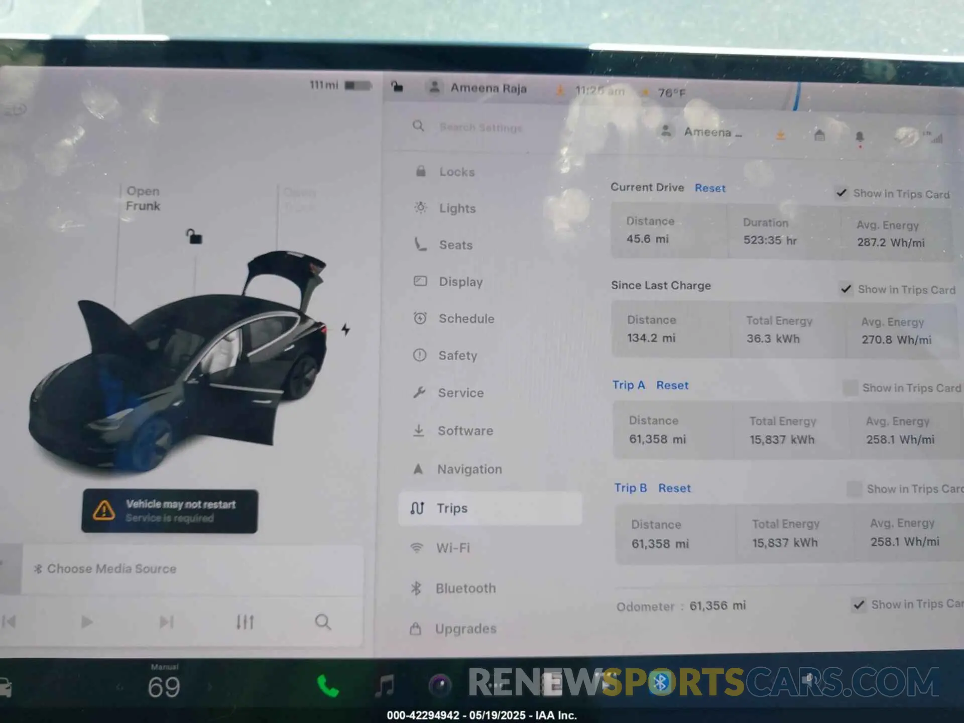 7 Photograph of a damaged car 5YJ3E1EBXLF667792 TESLA MODEL 3 2020