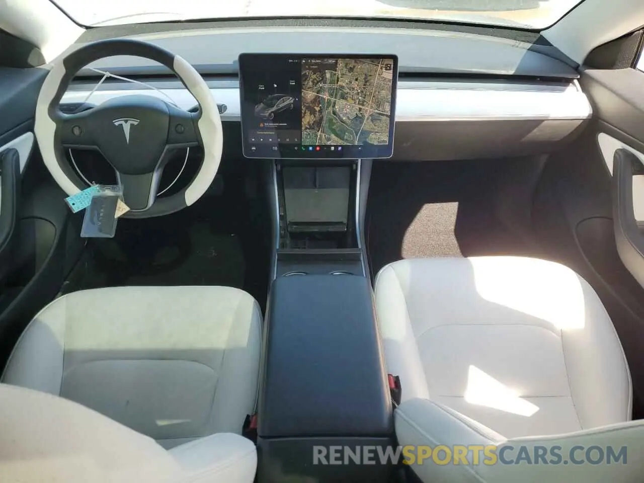 8 Photograph of a damaged car 5YJ3E1EBXLF668795 TESLA MODEL 3 2020