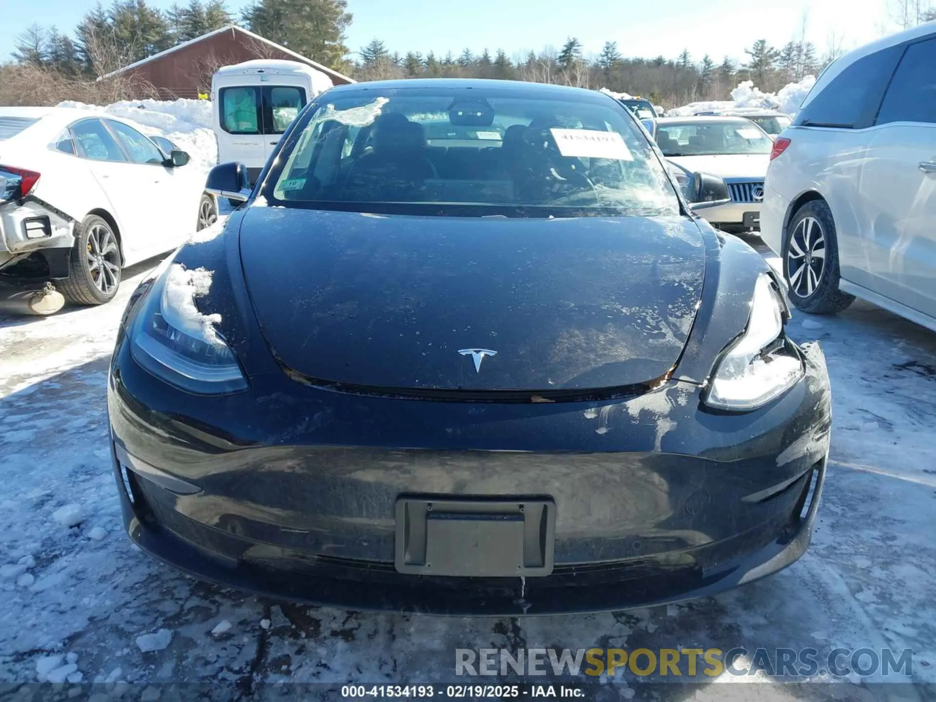 12 Photograph of a damaged car 5YJ3E1EBXLF710463 TESLA MODEL 3 2020