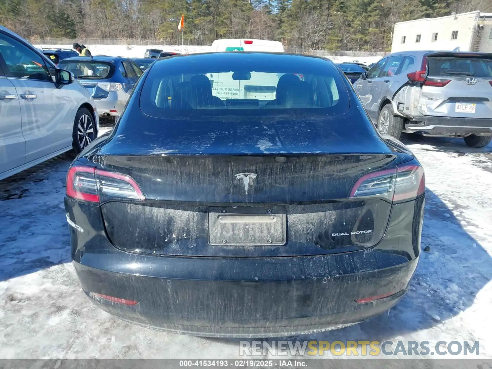 16 Photograph of a damaged car 5YJ3E1EBXLF710463 TESLA MODEL 3 2020