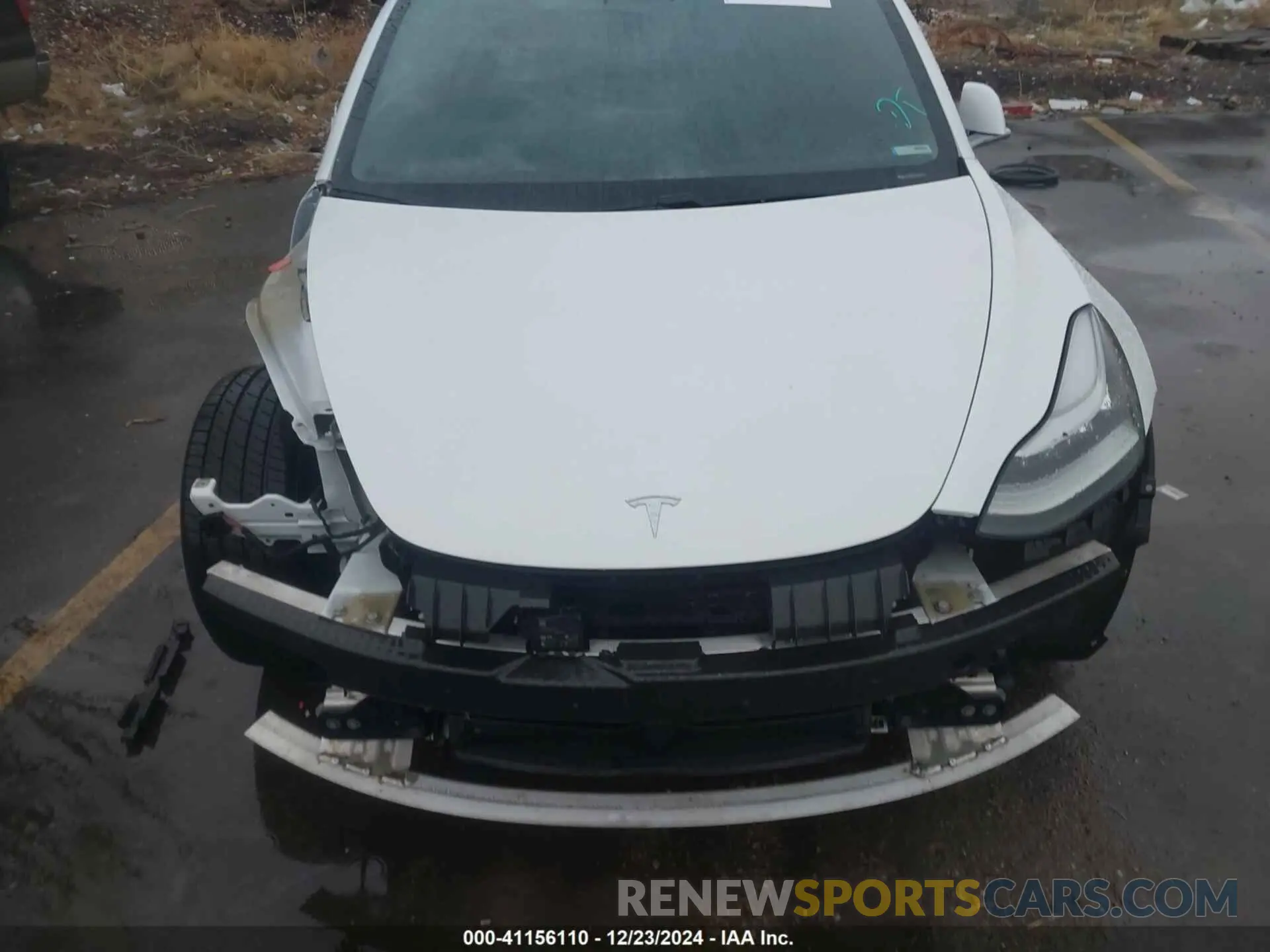 11 Photograph of a damaged car 5YJ3E1EBXLF711483 TESLA MODEL 3 2020
