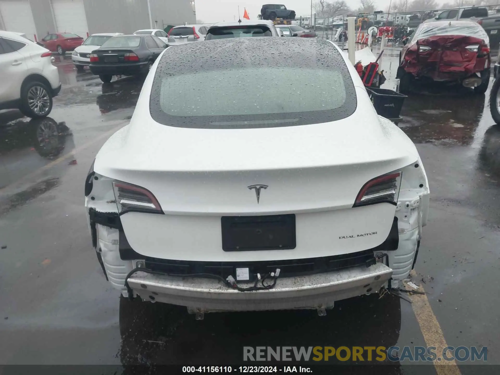 15 Photograph of a damaged car 5YJ3E1EBXLF711483 TESLA MODEL 3 2020