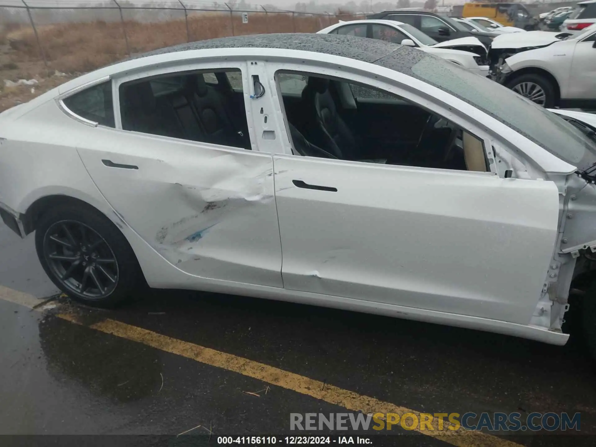 18 Photograph of a damaged car 5YJ3E1EBXLF711483 TESLA MODEL 3 2020