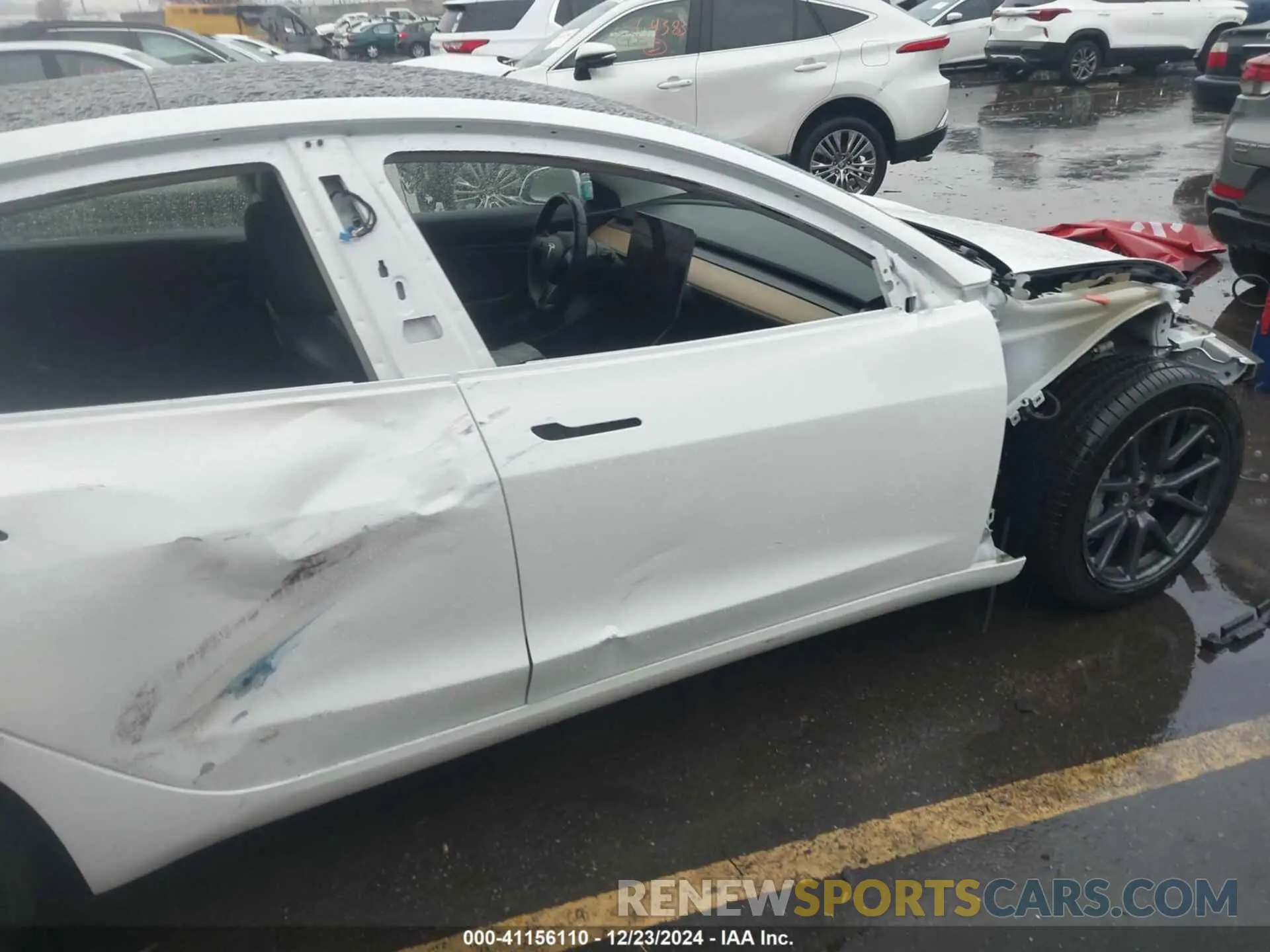 19 Photograph of a damaged car 5YJ3E1EBXLF711483 TESLA MODEL 3 2020