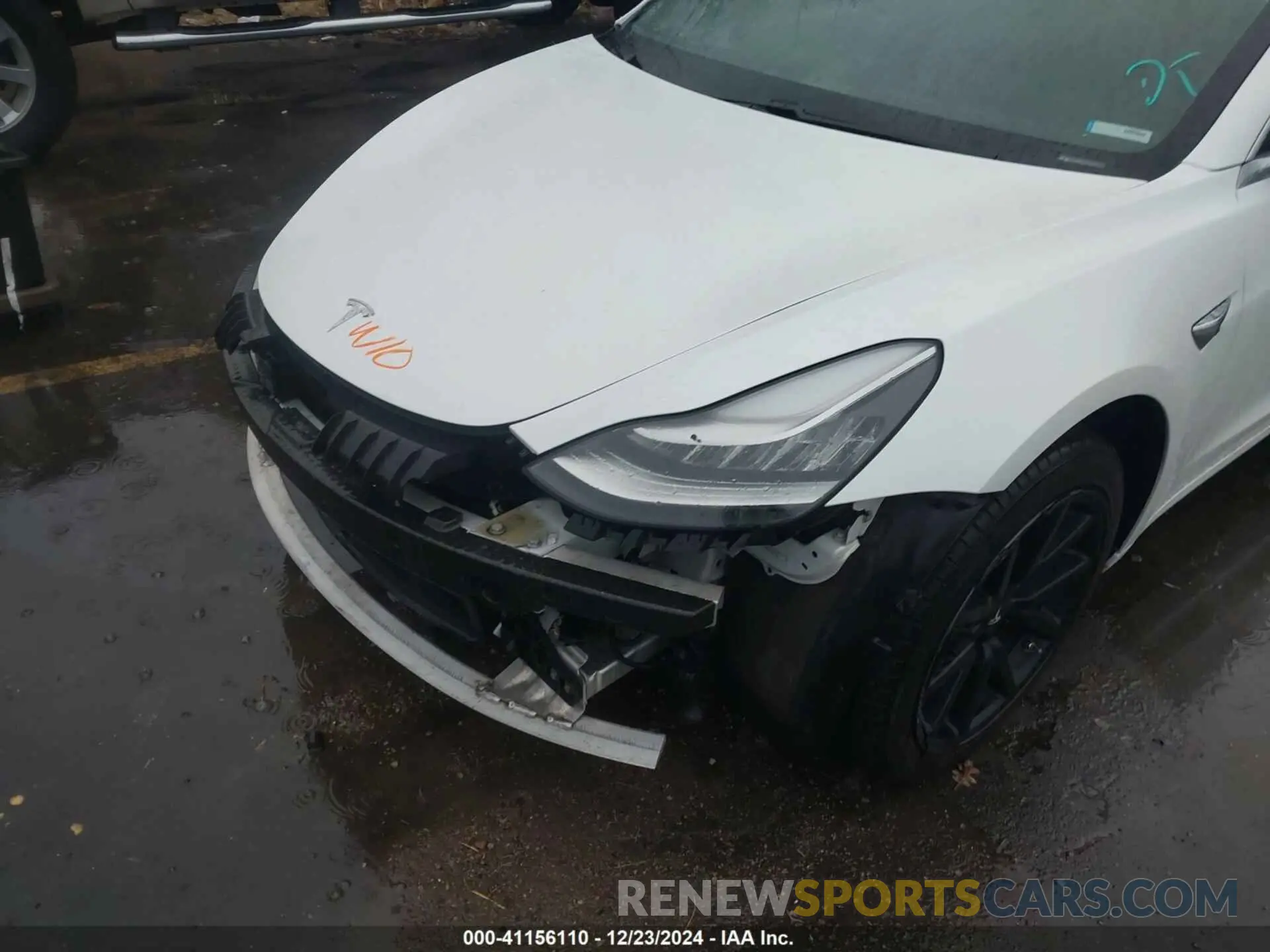 22 Photograph of a damaged car 5YJ3E1EBXLF711483 TESLA MODEL 3 2020