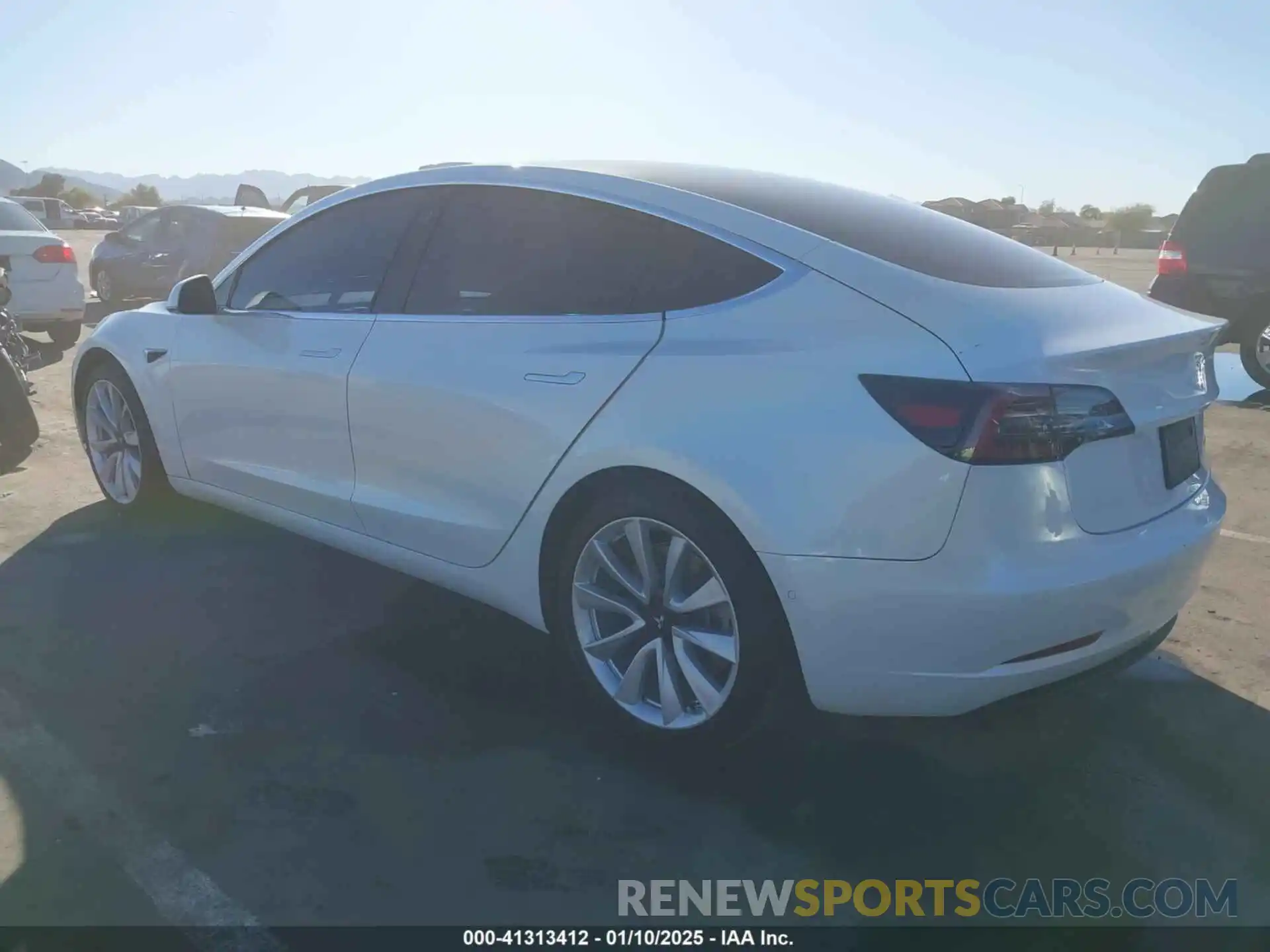 3 Photograph of a damaged car 5YJ3E1EBXLF713024 TESLA MODEL 3 2020