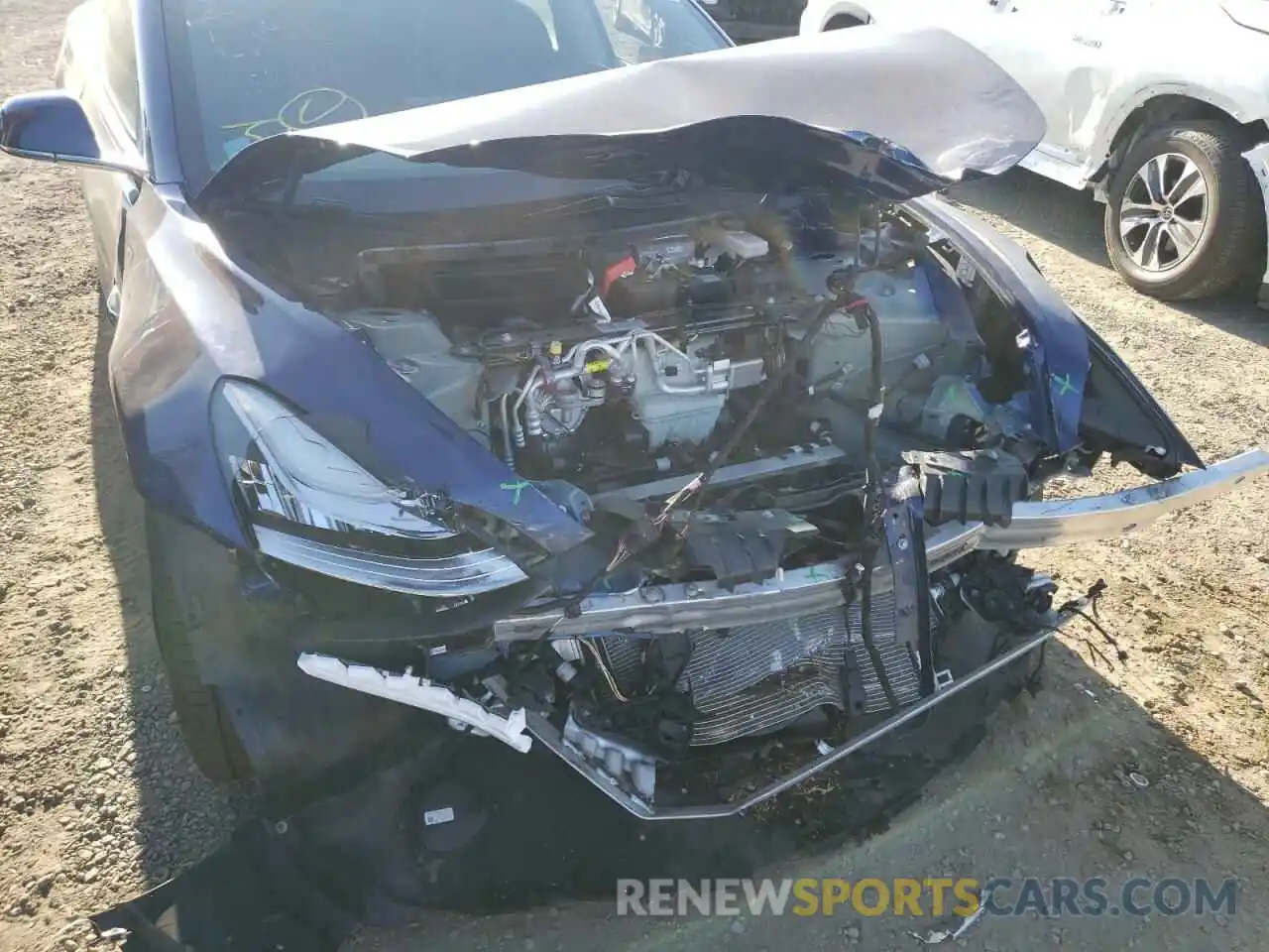 9 Photograph of a damaged car 5YJ3E1EBXLF746394 TESLA MODEL 3 2020