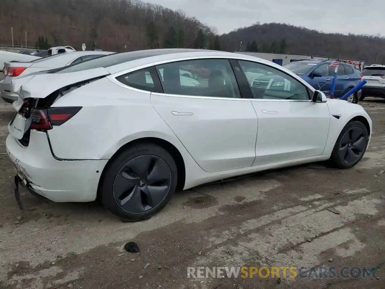 3 Photograph of a damaged car 5YJ3E1EBXLF790668 TESLA MODEL 3 2020