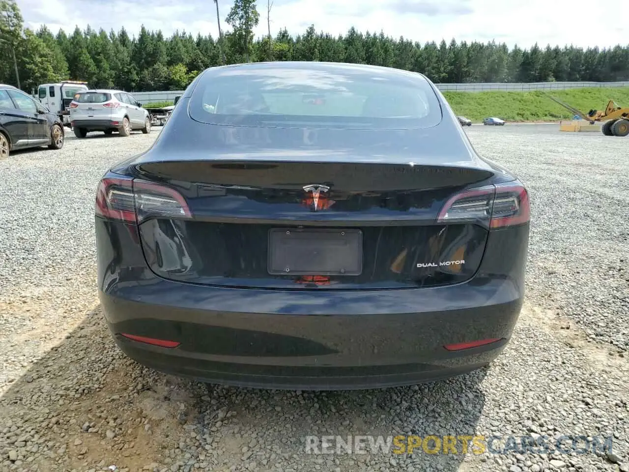 6 Photograph of a damaged car 5YJ3E1EBXLF794624 TESLA MODEL 3 2020