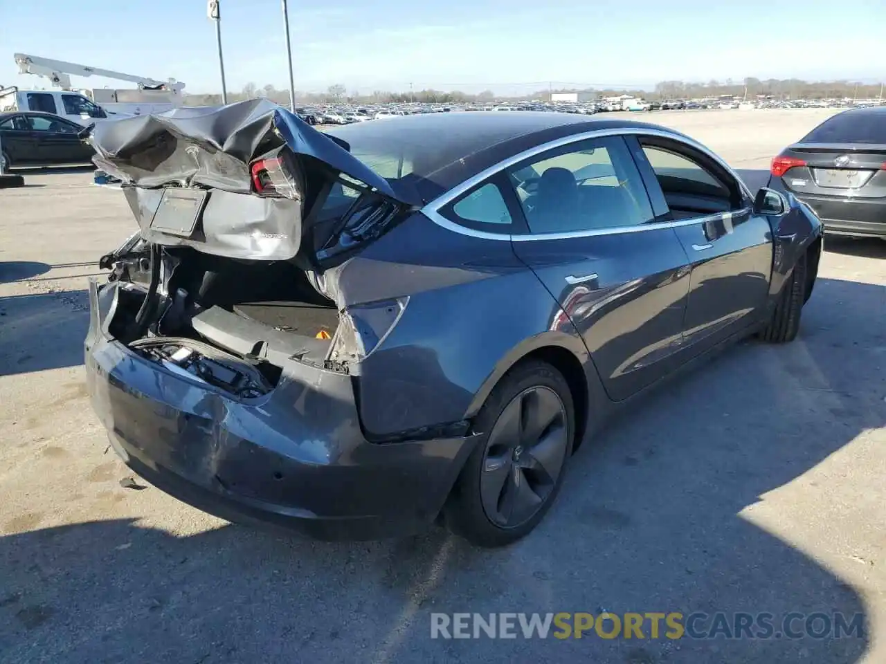 3 Photograph of a damaged car 5YJ3E1EBXLF794798 TESLA MODEL 3 2020