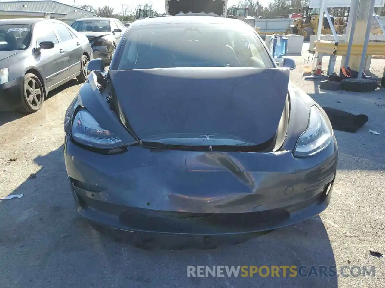 5 Photograph of a damaged car 5YJ3E1EBXLF794798 TESLA MODEL 3 2020