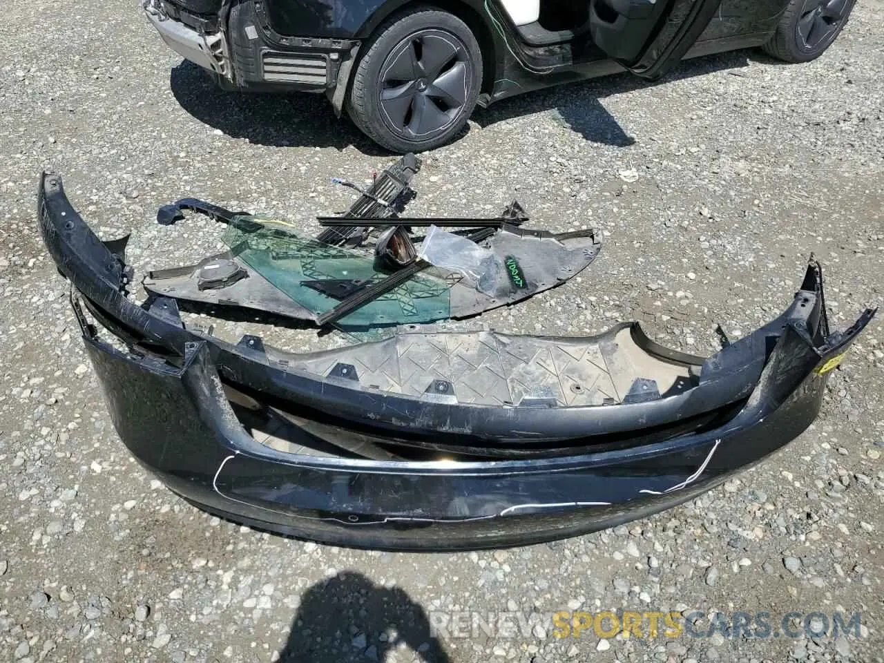 12 Photograph of a damaged car 5YJ3E1EBXLF795689 TESLA MODEL 3 2020