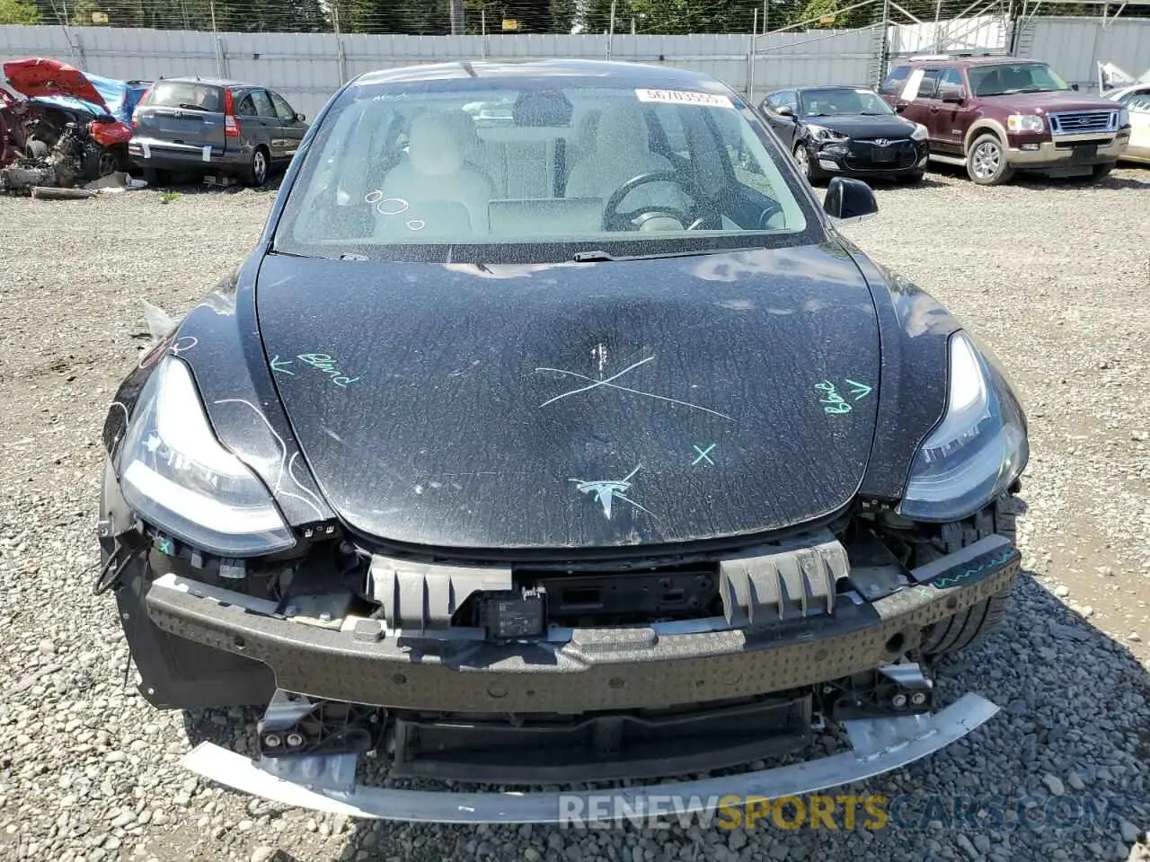 5 Photograph of a damaged car 5YJ3E1EBXLF795689 TESLA MODEL 3 2020