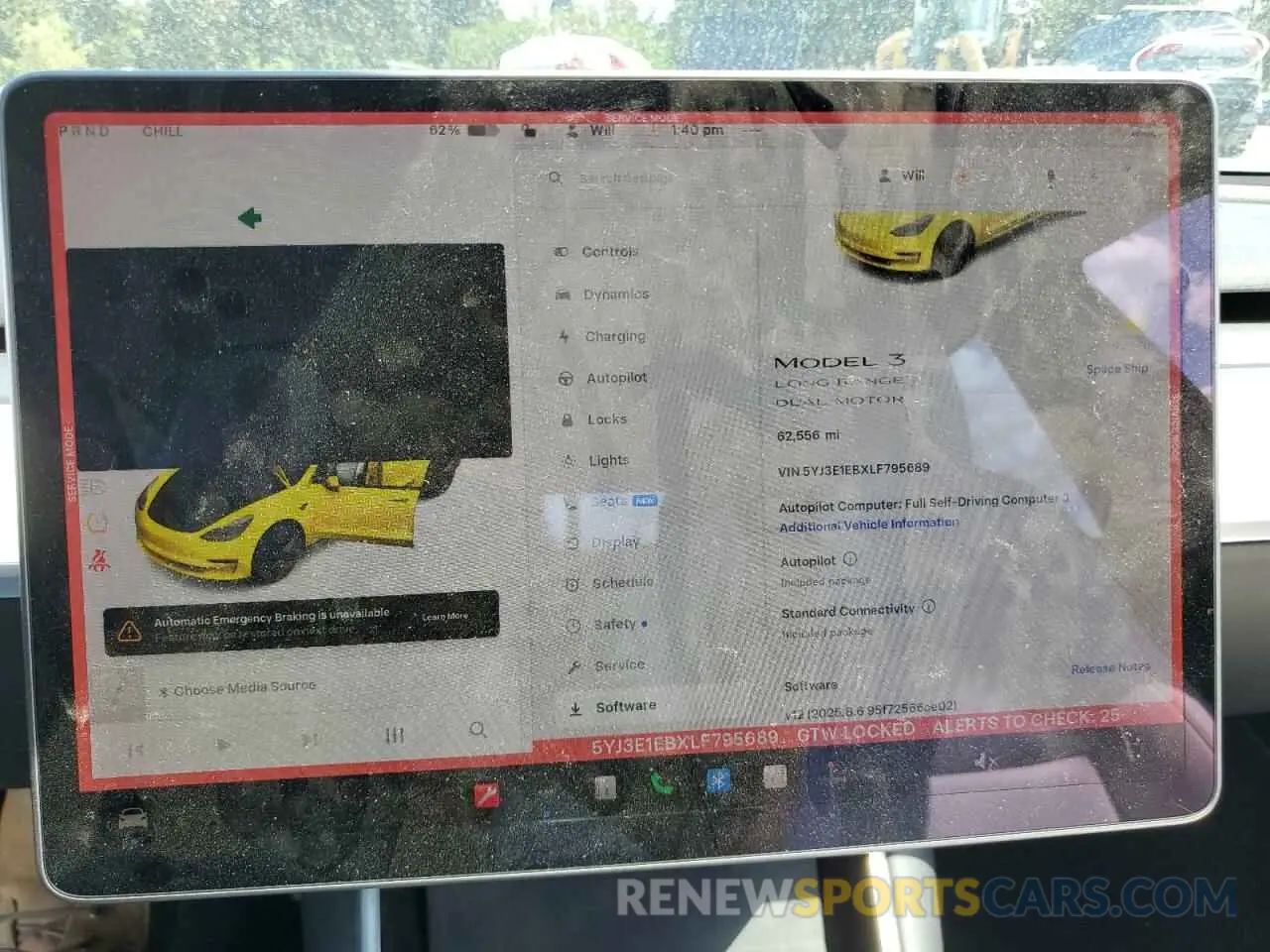 9 Photograph of a damaged car 5YJ3E1EBXLF795689 TESLA MODEL 3 2020