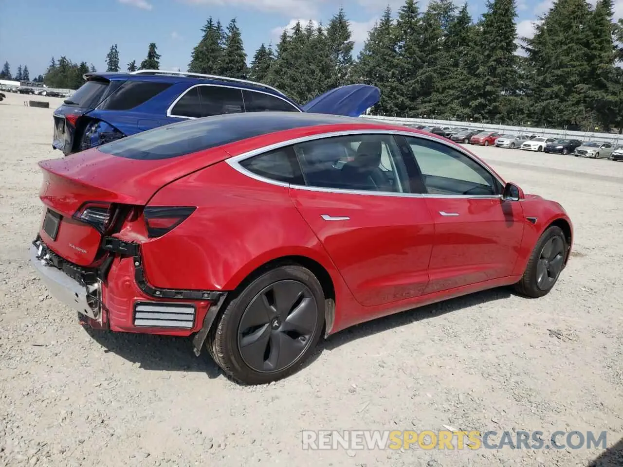3 Photograph of a damaged car 5YJ3E1EBXLF800874 TESLA MODEL 3 2020