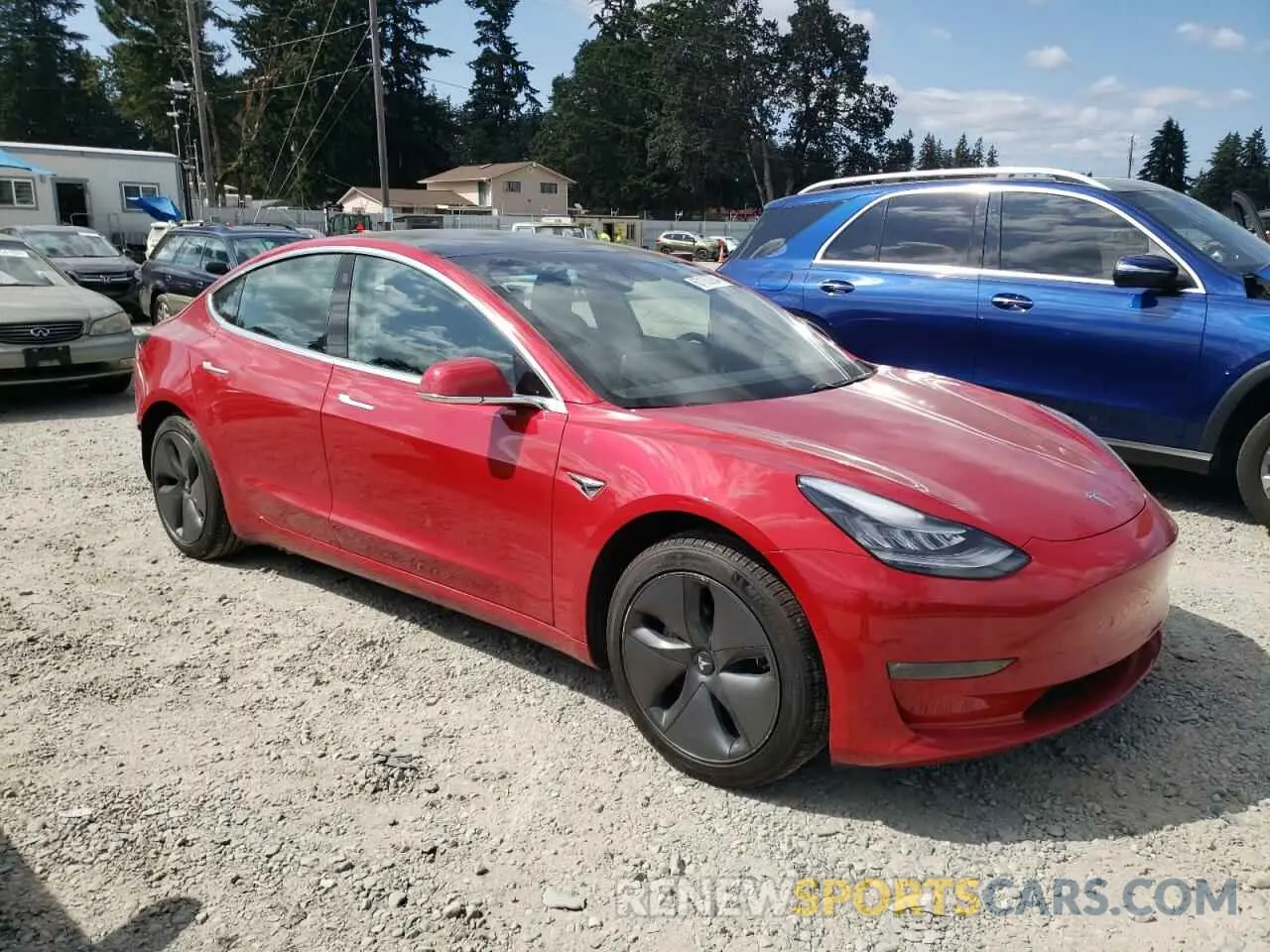 4 Photograph of a damaged car 5YJ3E1EBXLF800874 TESLA MODEL 3 2020