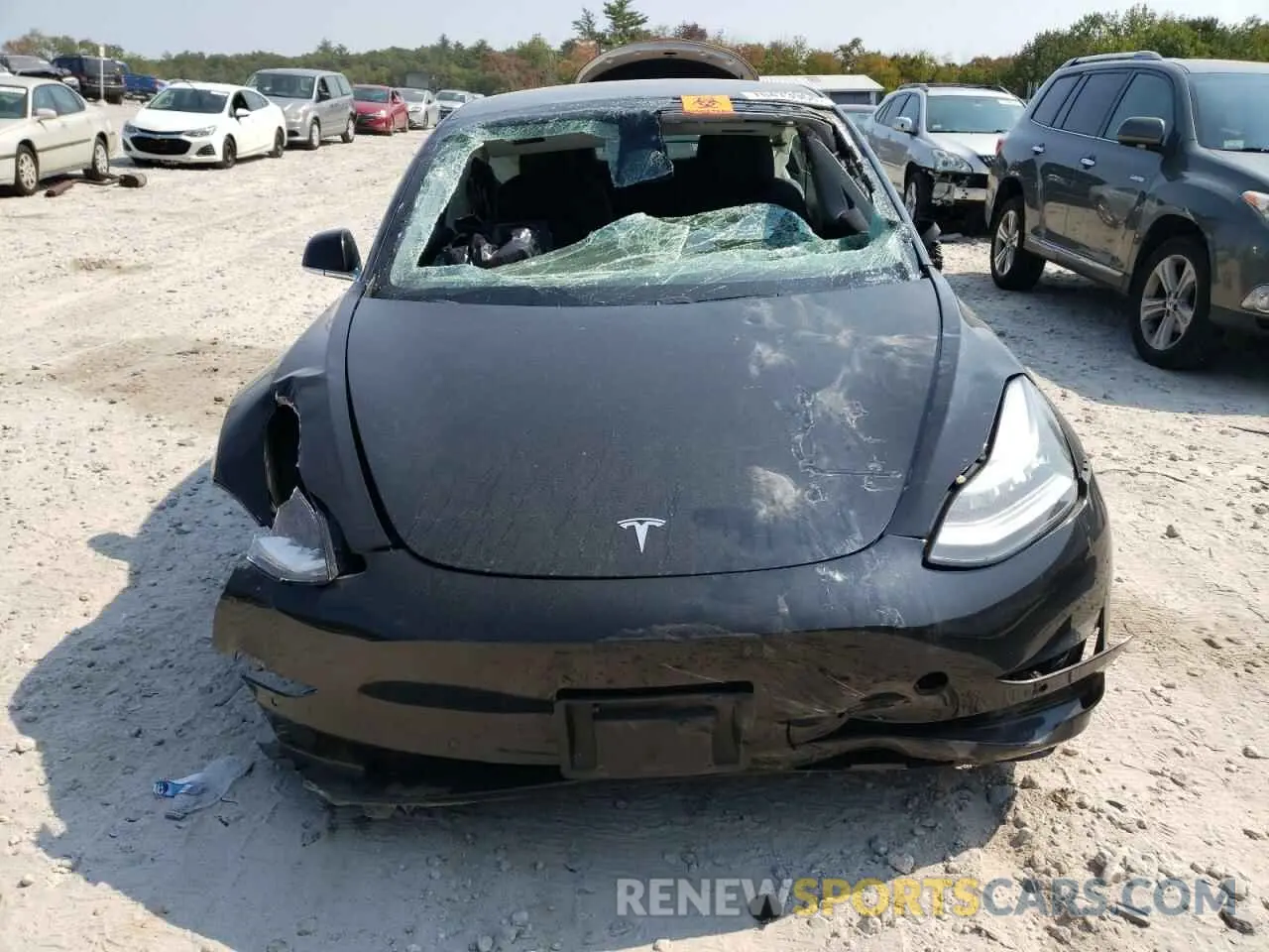 5 Photograph of a damaged car 5YJ3E1EBXLF802916 TESLA MODEL 3 2020