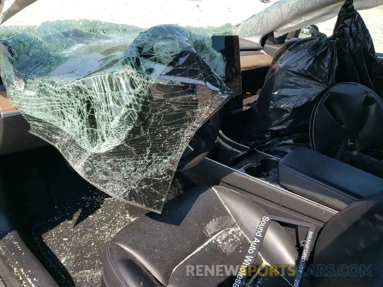 8 Photograph of a damaged car 5YJ3E1EBXLF802916 TESLA MODEL 3 2020