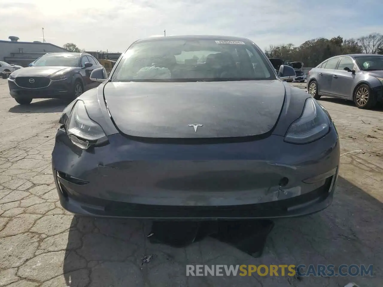 5 Photograph of a damaged car 5YJ3E1EBXLF807744 TESLA MODEL 3 2020