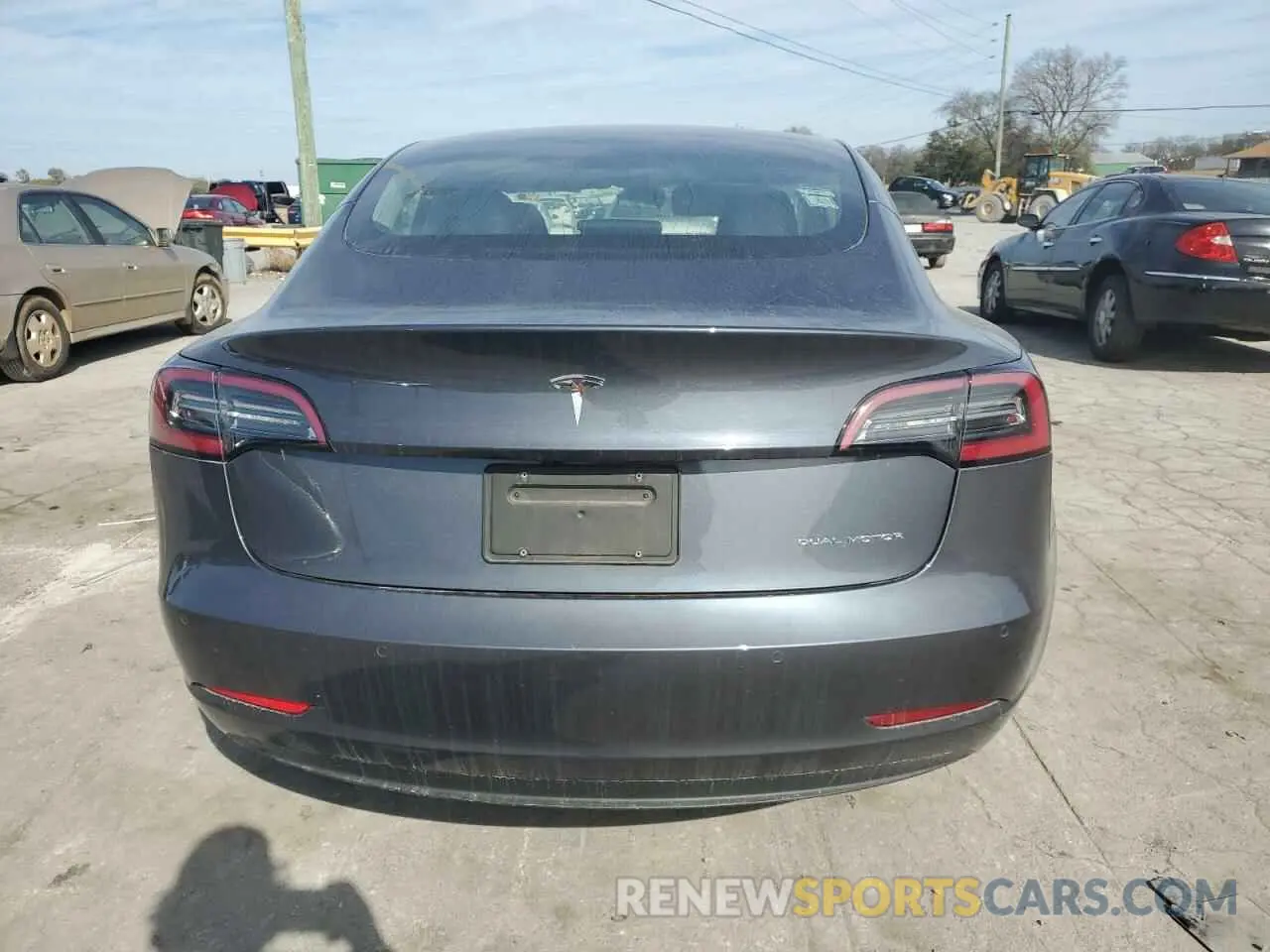 6 Photograph of a damaged car 5YJ3E1EBXLF807744 TESLA MODEL 3 2020