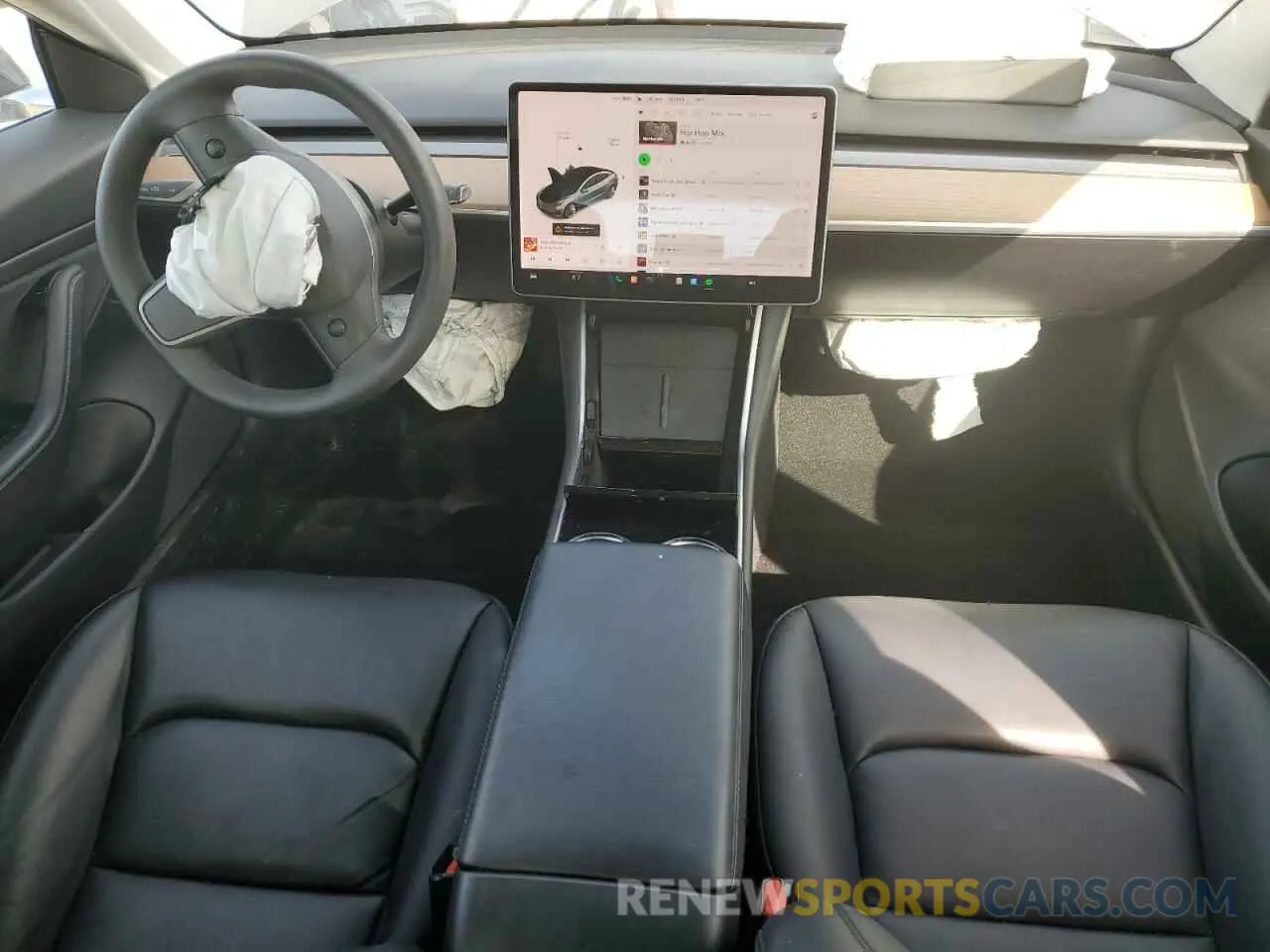 8 Photograph of a damaged car 5YJ3E1EBXLF807744 TESLA MODEL 3 2020