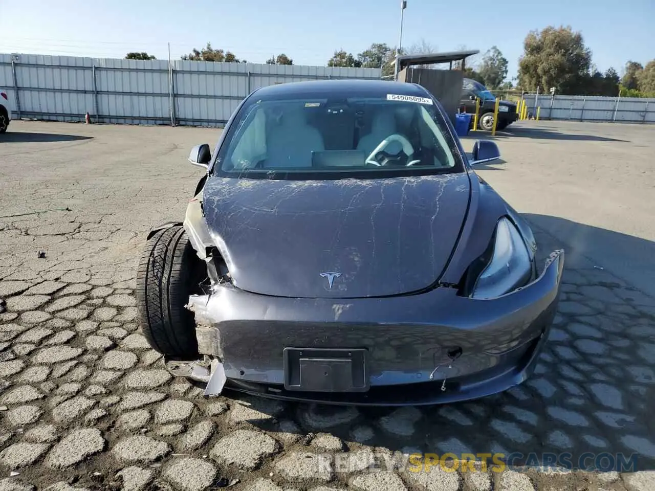 5 Photograph of a damaged car 5YJ3E1EC0LF714594 TESLA MODEL 3 2020