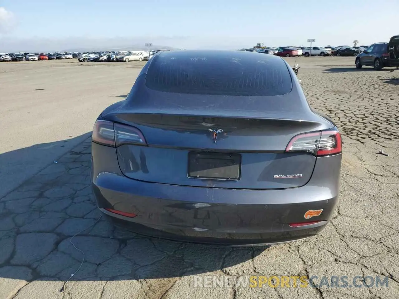 6 Photograph of a damaged car 5YJ3E1EC0LF714594 TESLA MODEL 3 2020