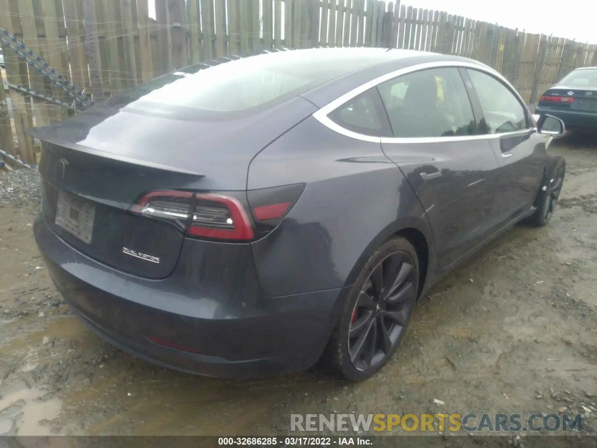 4 Photograph of a damaged car 5YJ3E1EC0LF721190 TESLA MODEL 3 2020