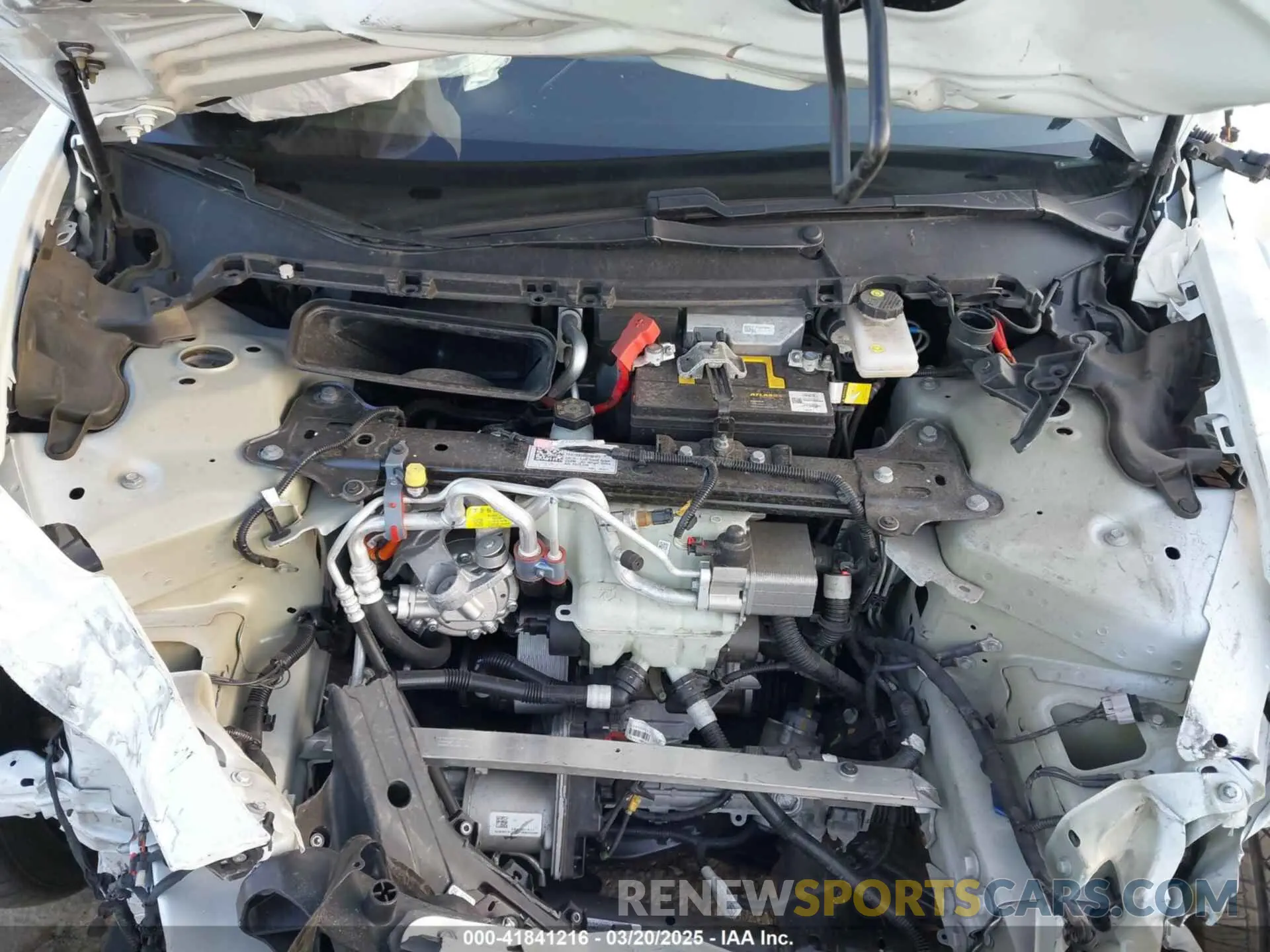 10 Photograph of a damaged car 5YJ3E1EC1LF602516 TESLA MODEL 3 2020