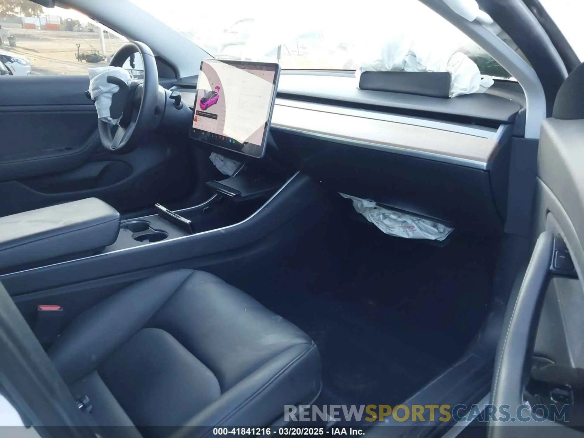 5 Photograph of a damaged car 5YJ3E1EC1LF602516 TESLA MODEL 3 2020
