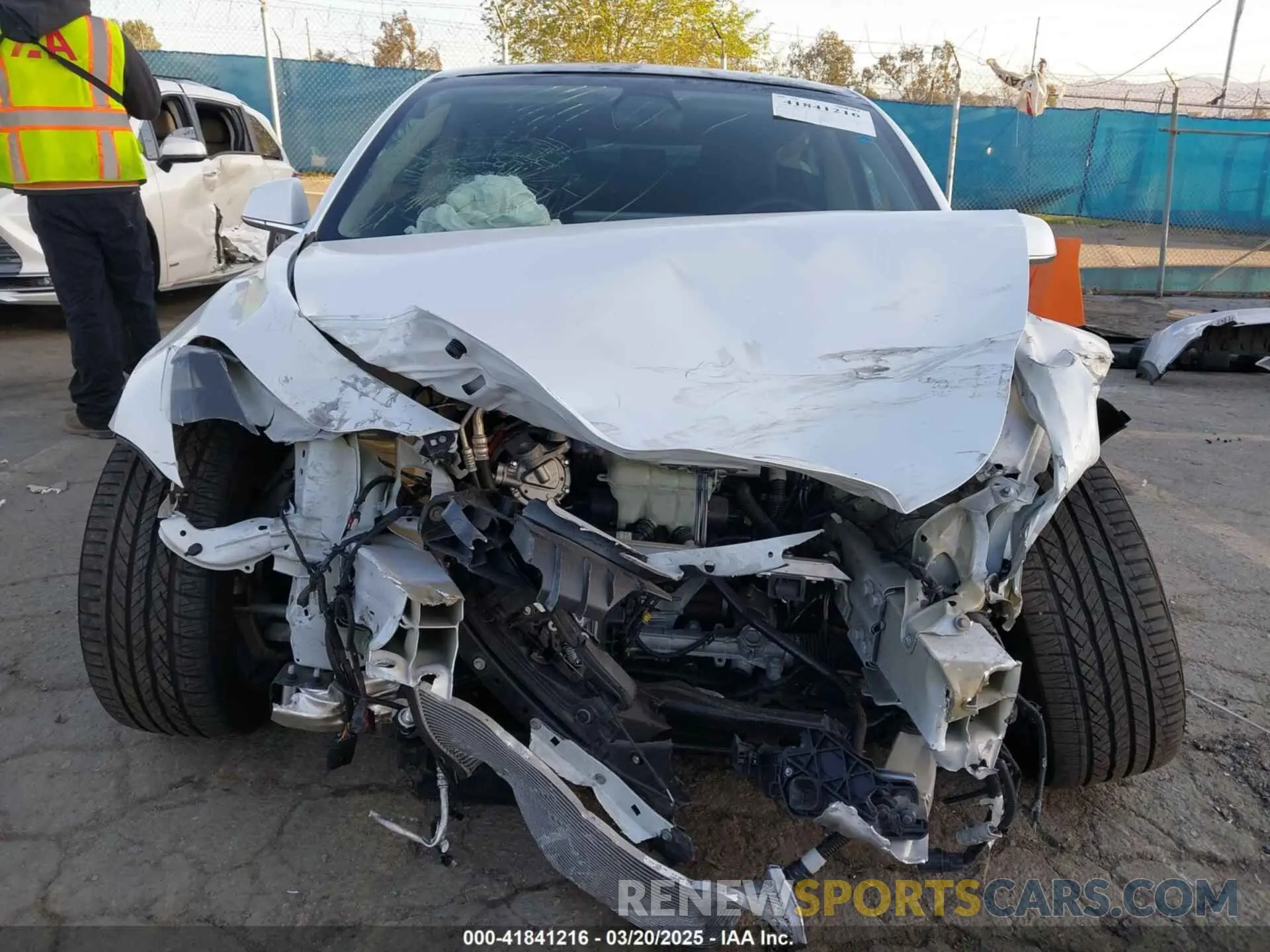 6 Photograph of a damaged car 5YJ3E1EC1LF602516 TESLA MODEL 3 2020