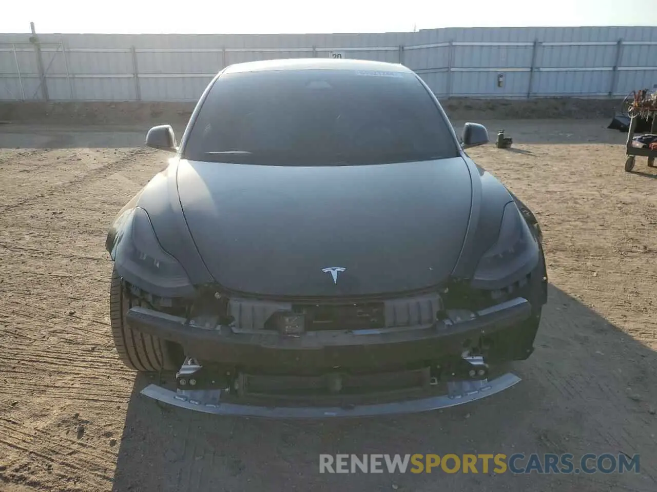5 Photograph of a damaged car 5YJ3E1EC1LF742789 TESLA MODEL 3 2020