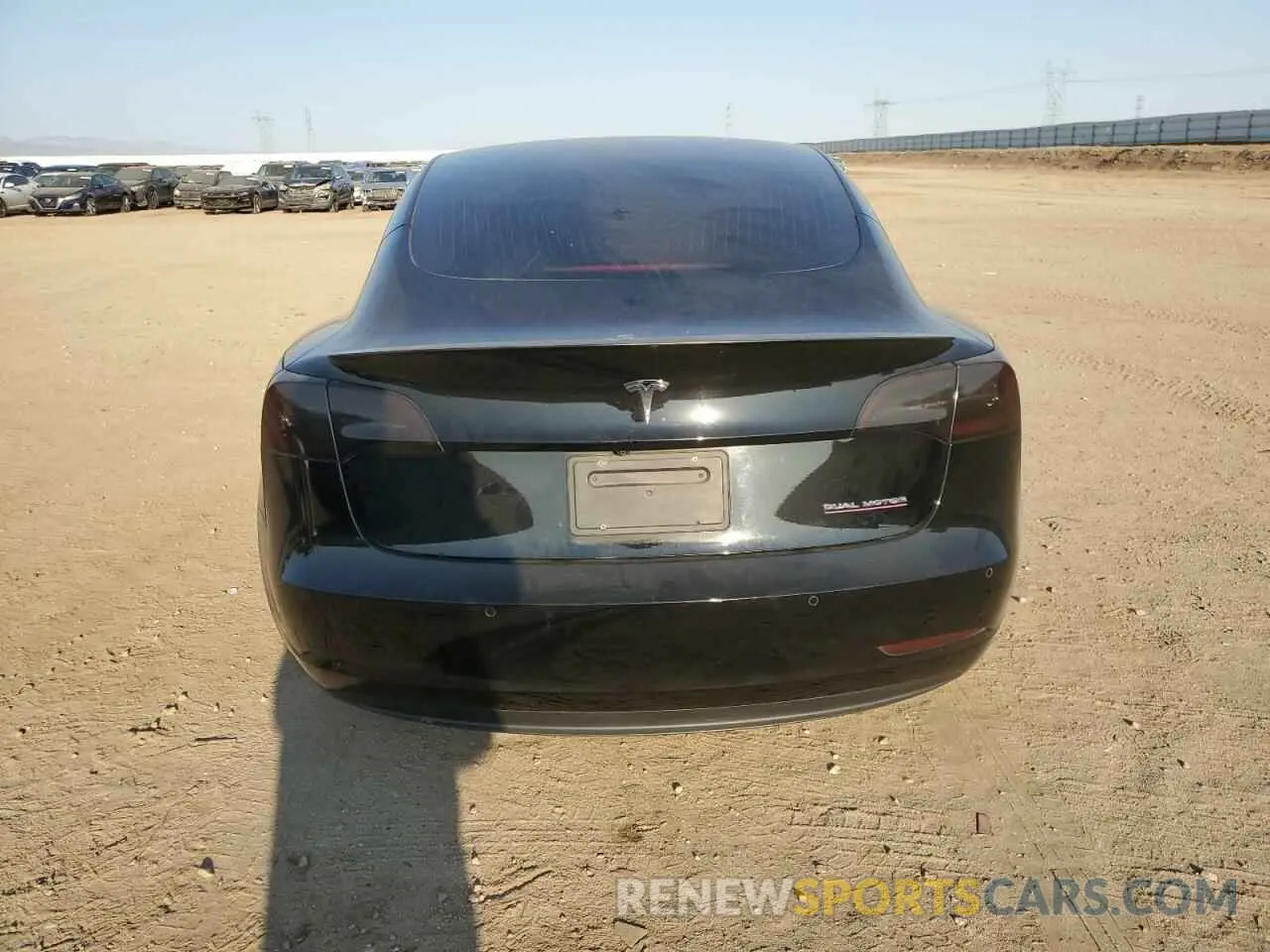 6 Photograph of a damaged car 5YJ3E1EC1LF742789 TESLA MODEL 3 2020