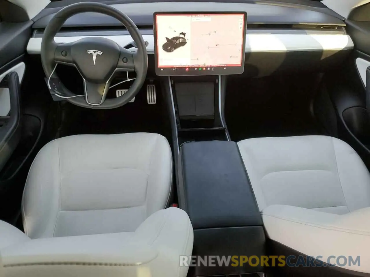 8 Photograph of a damaged car 5YJ3E1EC1LF742789 TESLA MODEL 3 2020
