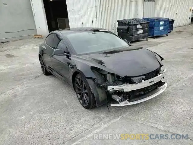 11 Photograph of a damaged car 5YJ3E1EC1LF746843 TESLA MODEL 3 2020