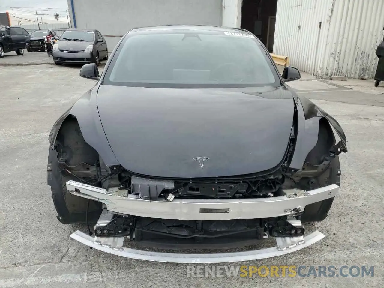 5 Photograph of a damaged car 5YJ3E1EC1LF746843 TESLA MODEL 3 2020