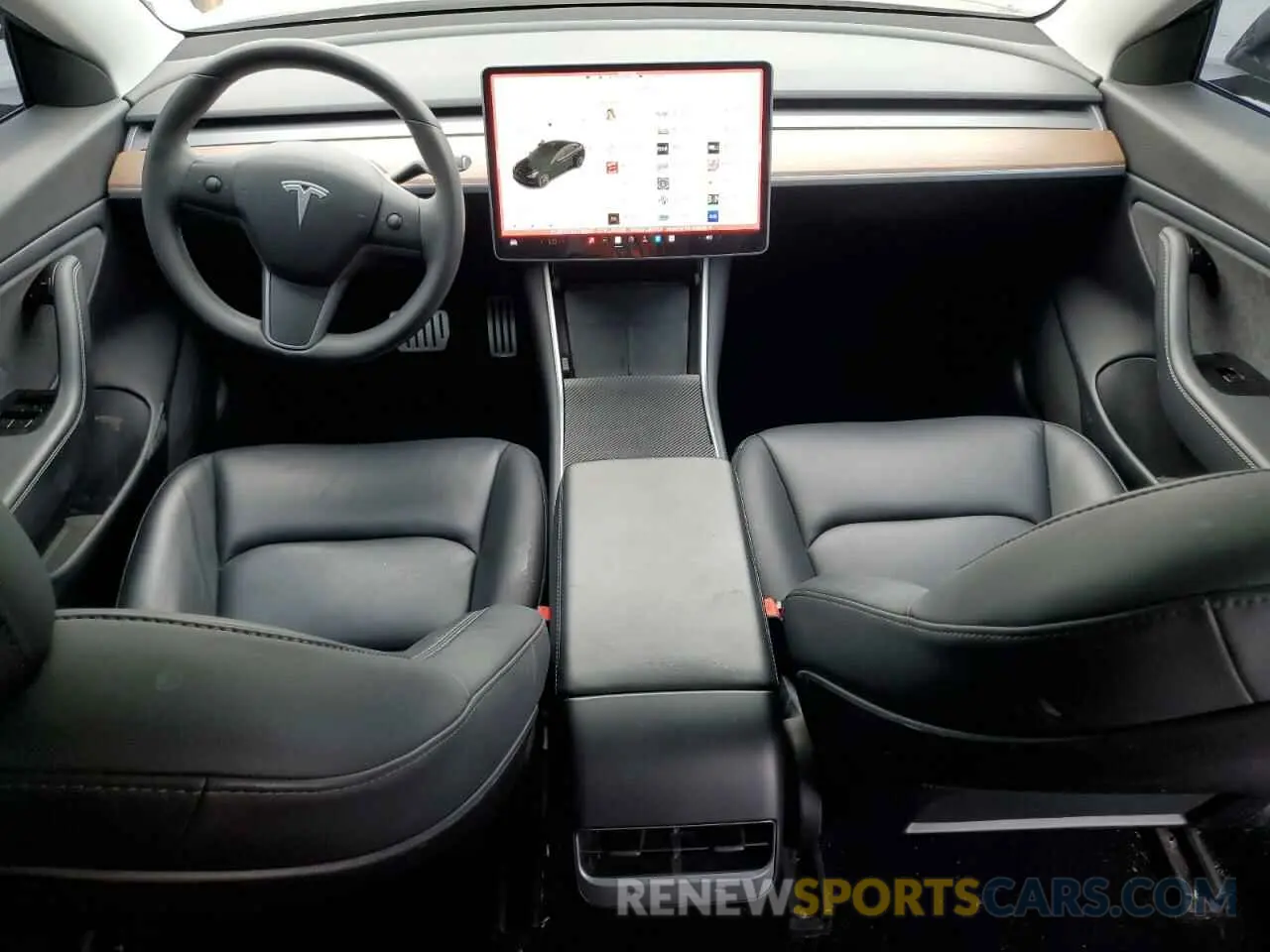 8 Photograph of a damaged car 5YJ3E1EC1LF746843 TESLA MODEL 3 2020