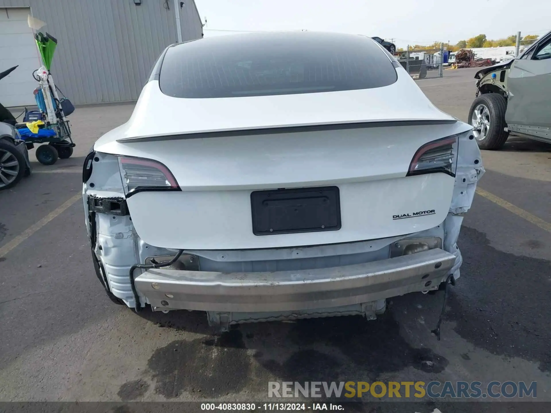 16 Photograph of a damaged car 5YJ3E1EC1LF807866 TESLA MODEL 3 2020