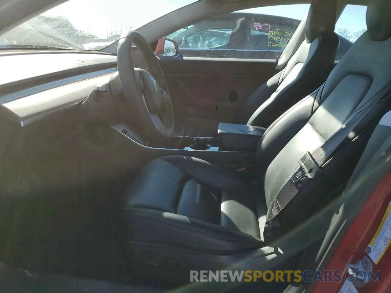 7 Photograph of a damaged car 5YJ3E1EC2LF586763 TESLA MODEL 3 2020
