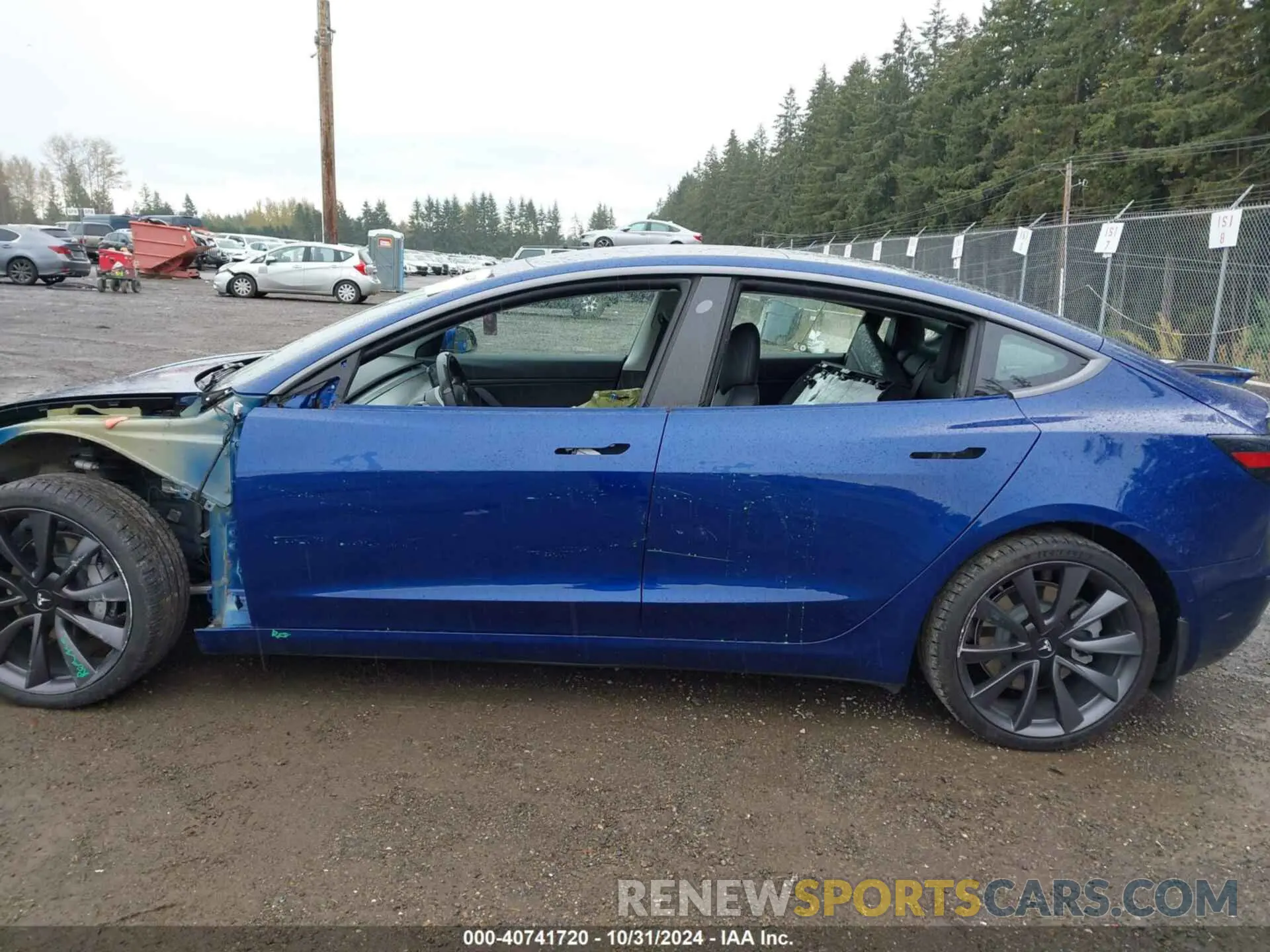 15 Photograph of a damaged car 5YJ3E1EC2LF586889 TESLA MODEL 3 2020