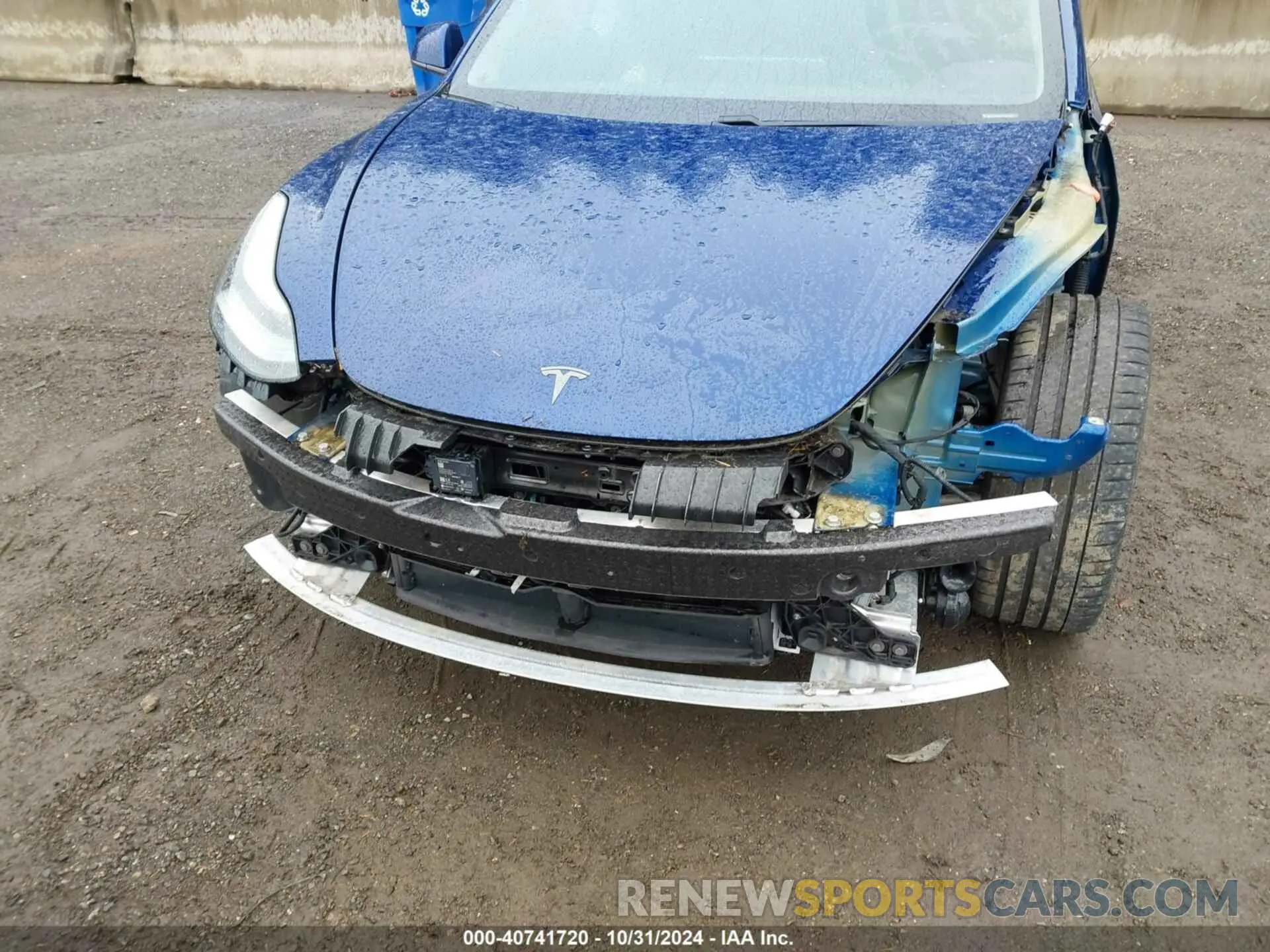 6 Photograph of a damaged car 5YJ3E1EC2LF586889 TESLA MODEL 3 2020