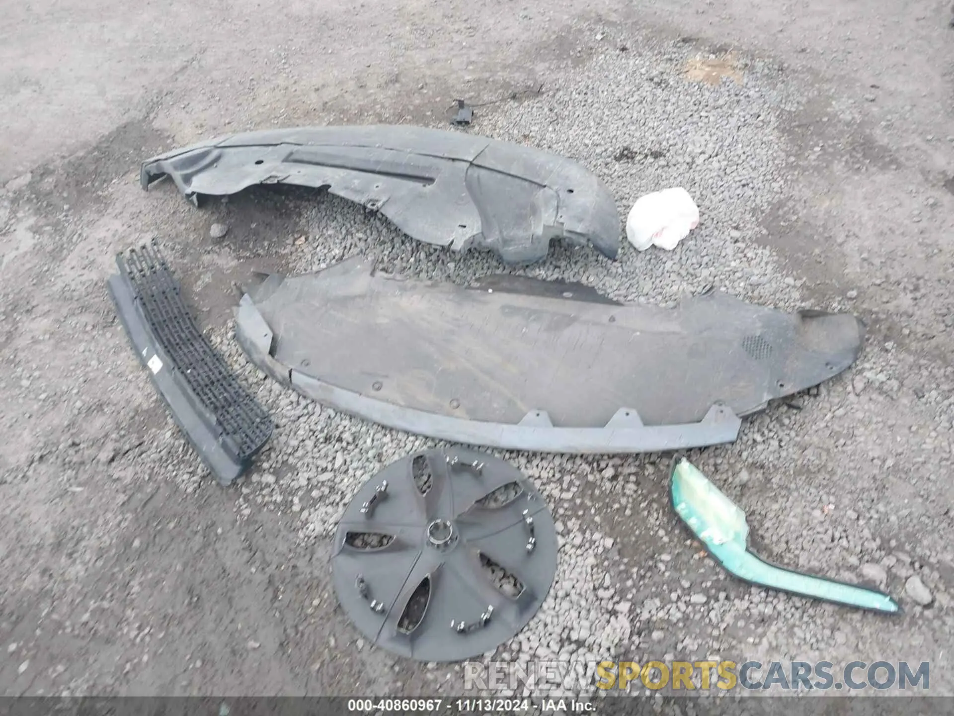 11 Photograph of a damaged car 5YJ3E1EC2LF601732 TESLA MODEL 3 2020