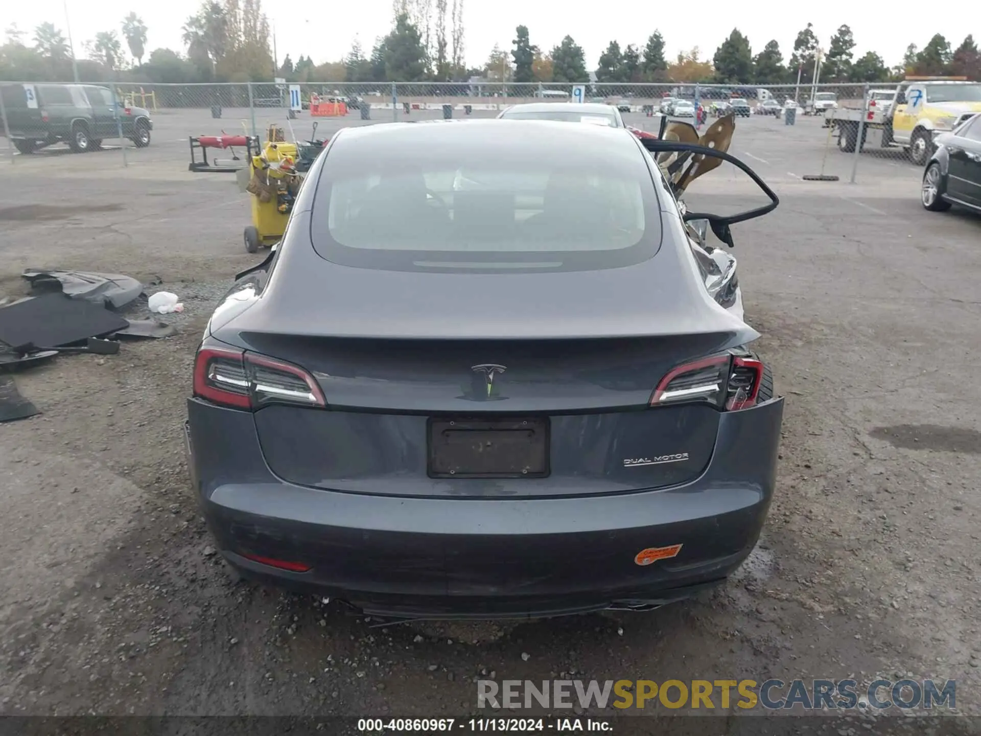 16 Photograph of a damaged car 5YJ3E1EC2LF601732 TESLA MODEL 3 2020