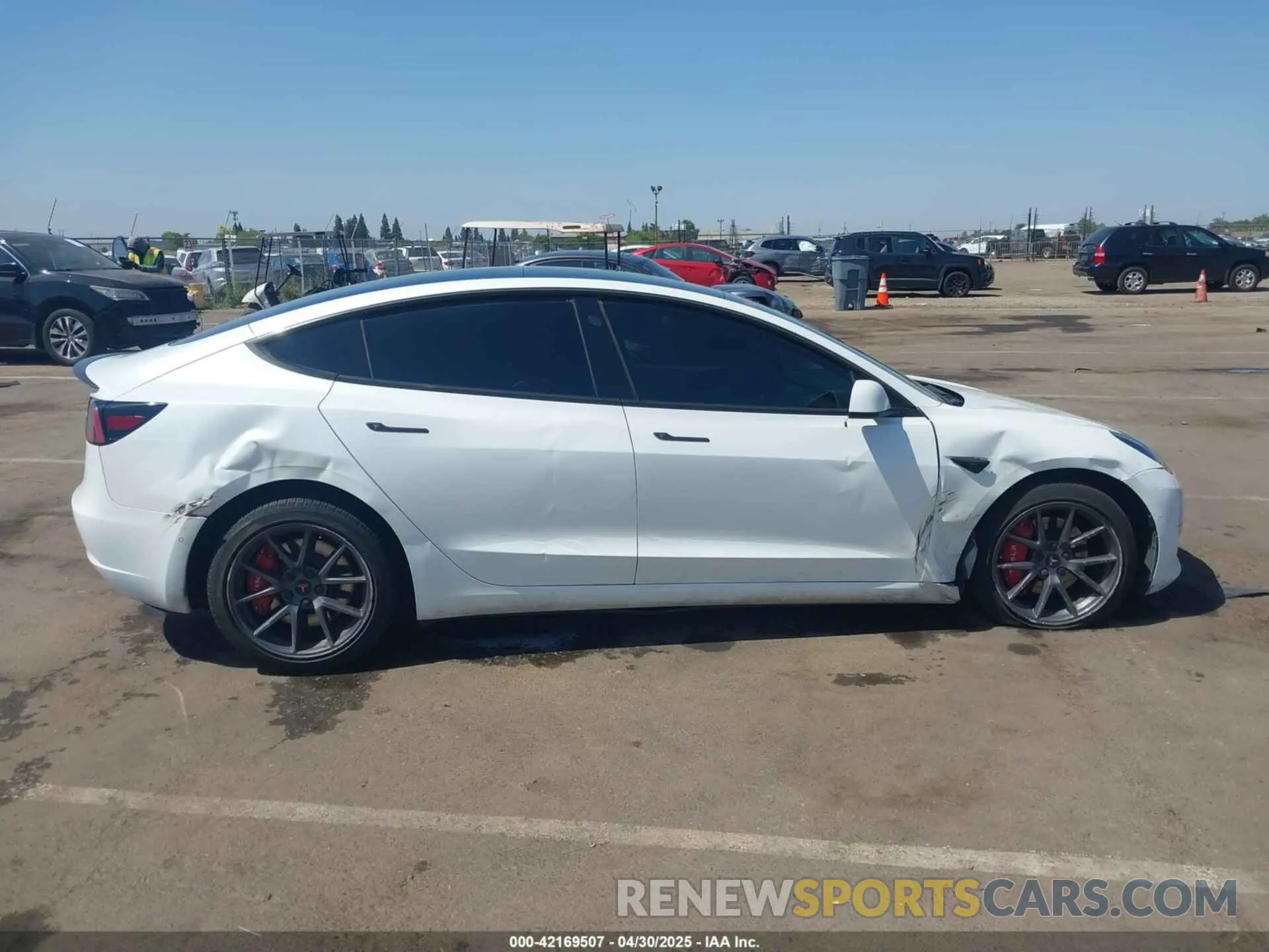 13 Photograph of a damaged car 5YJ3E1EC2LF601990 TESLA MODEL 3 2020