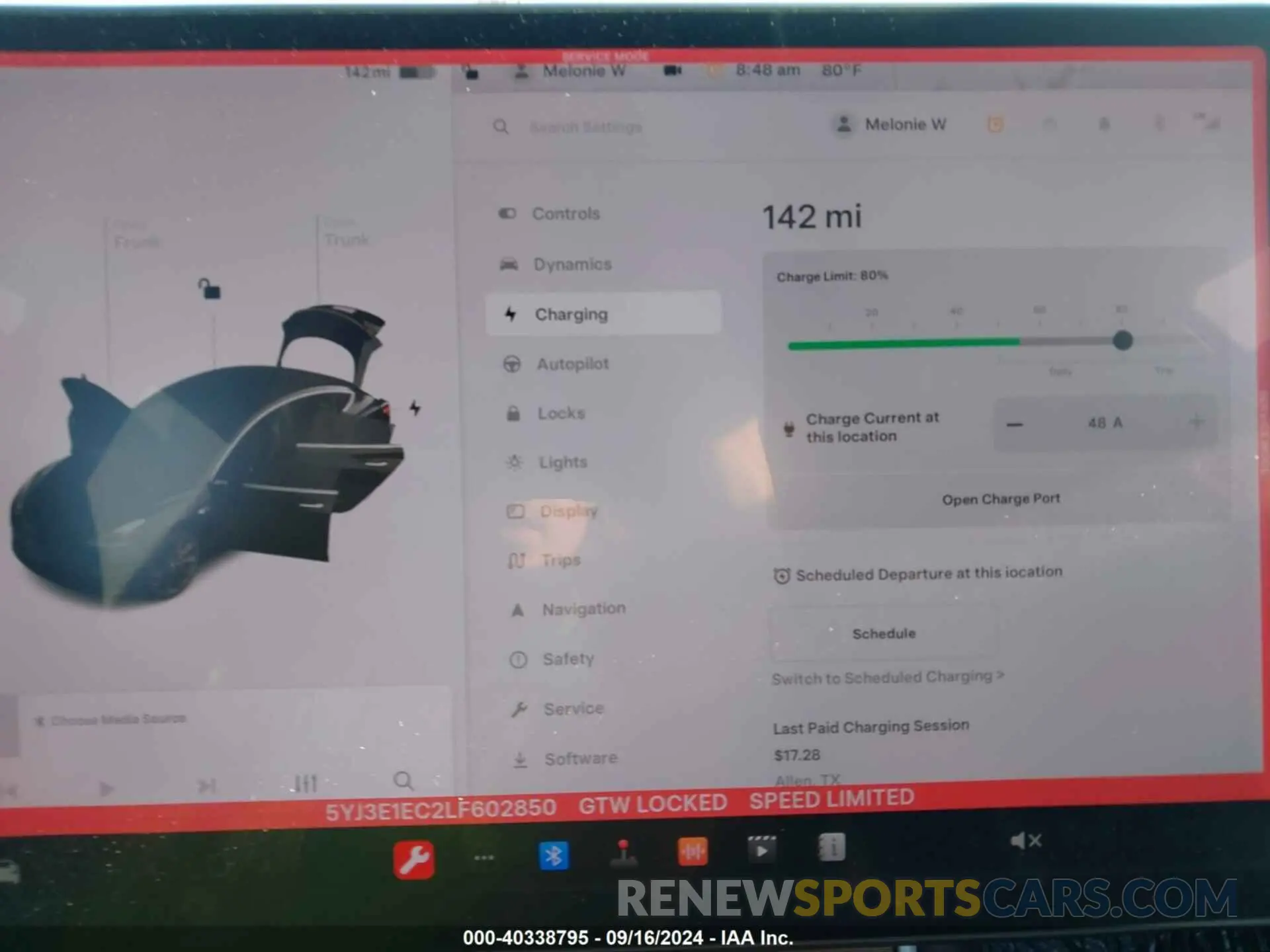 17 Photograph of a damaged car 5YJ3E1EC2LF602850 TESLA MODEL 3 2020