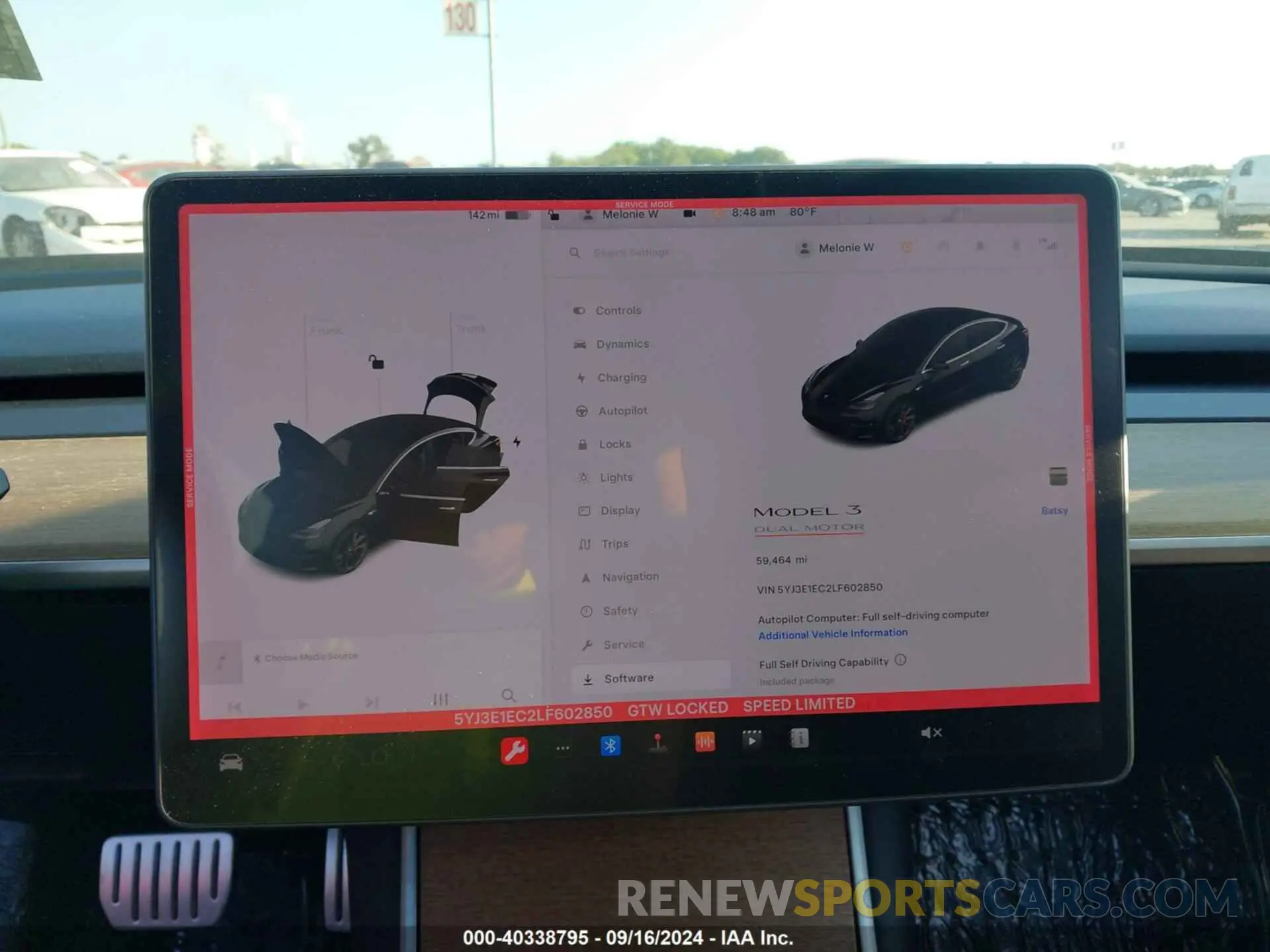 18 Photograph of a damaged car 5YJ3E1EC2LF602850 TESLA MODEL 3 2020