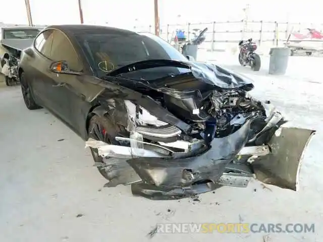 1 Photograph of a damaged car 5YJ3E1EC2LF640675 TESLA MODEL 3 2020